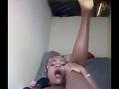BLACK AFRICAN KE. PLAY WITH PUSSY