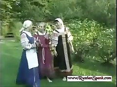 Severe Spanking For Russian Girl in The Forest