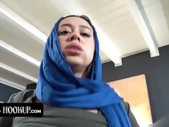 Naughty Arab Sucks Her Stepbrothers Cock To Make Him Keep A Secret From Their Rigorous StepParents