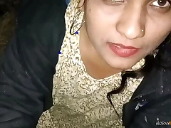 Indian Village Wifey Outdoor Hookup In Night Fellating And Fucking Hubby
