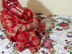 Pahli Raat Pati ke sath patni Arrange Marriage Suhagrat Indian Frist Night Homemade Newly Married Couple