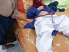 Desi School Girl Caught Jacking Than Fucked By Her Own Stepdaddy