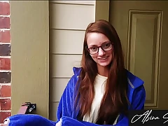 School friend gives me her perfect bod for my B-Day