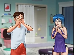 Summertime Saga ep 65 - Fiquei de Pau Duro para Grace e Eve