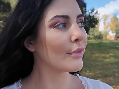 Thick Dick Meets Bigger Tits: Theodora Day Gets a PornDudeCasting Treat!