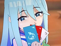 [amplected]Aqua's luck