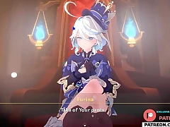 Furina Hot Fucking On Beach And Sweet Creampie - Hottest Genshin Impact Porno 60fps