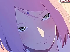 Naruto x Sakura First Sex Hentai Konoha Night