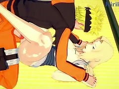 Ino Yamanaka and Hinata Hyuga and Tsunade and Naruto Uzumaki powerful sex. - Naruto Hentai