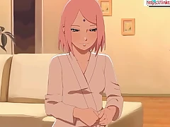 Naruto x Sakura First Sex Konoha Nigh Hentai Animation Uncensored High Quality