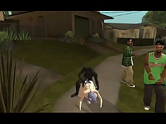 negro afrodescendente rasgando ninfeta igual papel