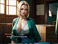 Hokages Life ep 3 - Tsunade vs 4 clones do Naruto