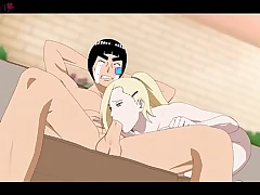 [Ino x Rock Lee] spunk Of Youth - Ino sucks every spurt of Rock Lee's spunk in the hopes of maintaining her youthful sweetie