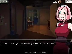 Naruto - Kunoichi Trainer (Dinaki) [v0.13] Part 27 Sakura Masturbating By LoveSkySan69
