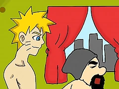 BRINCANDO COM A EMPREGADA DOMESTICA JUHSIOUX COM O GOKU NARUTO BOB ESPONJA E COM UM ET