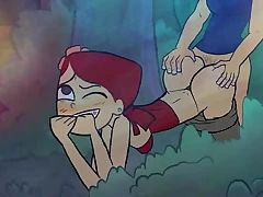 Total Drama Zoey x Eva (W.IP) futanari