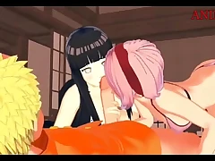 Naruto sakura y hinata hentai p1