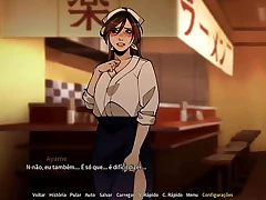 Jogo Adulto de Naruto Shinobi - Harry e Ayame no restaurante Ramen Ichiraku