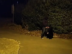 Facefuck at Work in The Parking Lot