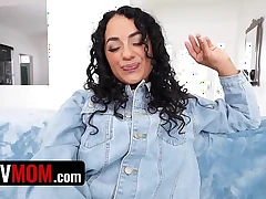 My StepMom Caught Me Having Raw Hump With Another Girl, So I Fucked Her Worries Away