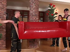 Lellou The European Mom Gets Gang Banged