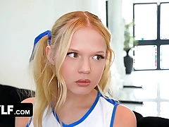 Tiny Cheerleader Coco Lovelock Has Secret Lesbian Crush on Her Cougar Coach