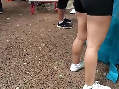 Teen Latex Shorts (Full Video Description)