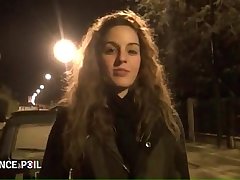 Interview casting of a french redhead student